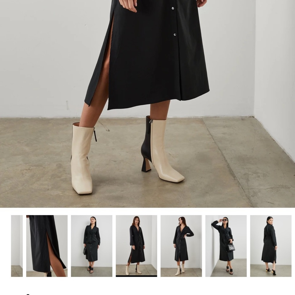 NWOT RAILS Irie Black Dress Small Retail $259 - Picture 8 of 8